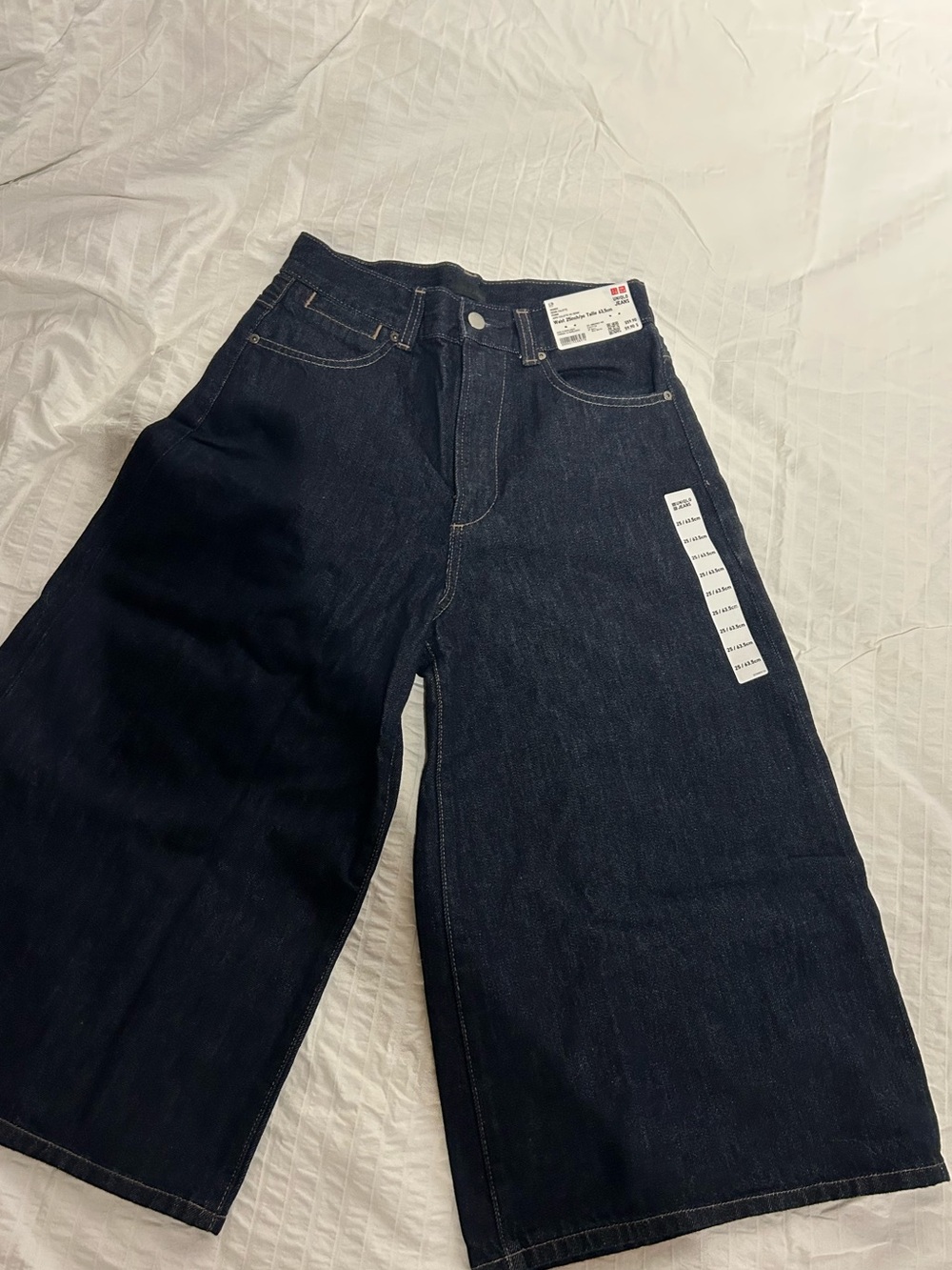 Uniqlo culotte jeans size 25